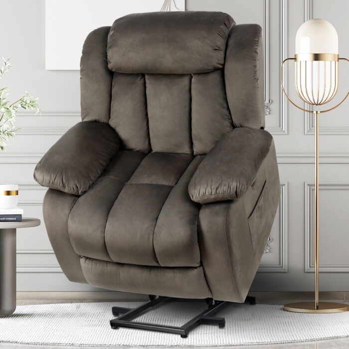 💥Clearance Sale🔥 Best MassageTheater Seating for Home| Power Electric Recliner Chair Movie Theater Seats with USB Port, Side Pocket - Image 4