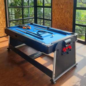 Hot sale 4 in 1 multifunctional combination game 7ft pool table with all accessories 4