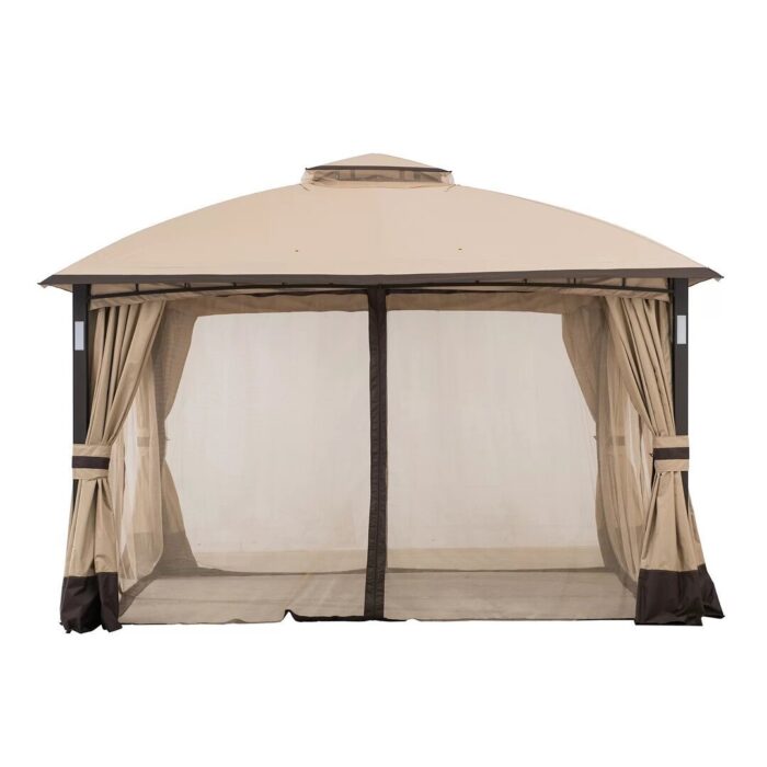 Moorehead 12 Ft. W x 10 Ft. D Steel Patio Gazebo - Image 3